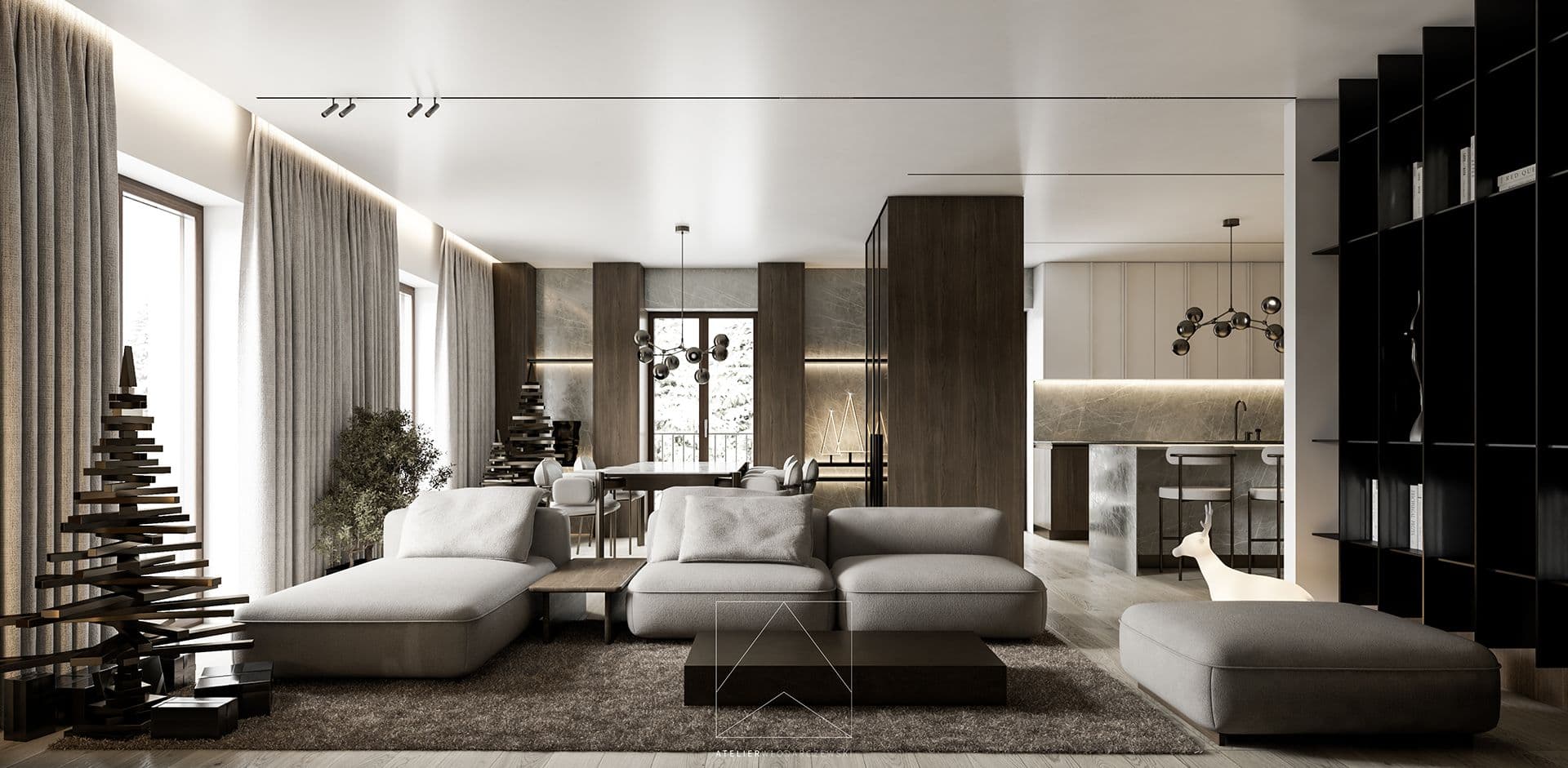 APARTAMENT 125M2 | WILANÓW | WARSZAWA — zdjęcie 2 z 15